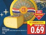 Gouda jung von Huizer für 0,69 € bei E center im Angebot Gouda jung von Huizer im aktuellen E center Prospekt
