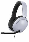 INZONE H3 Over-ear Gaming Headset Weiß von SONY für 59,99 € bei MediaMarkt Saturn im Angebot INZONE H3 Over-ear Gaming Headset Weiß von SONY im aktuellen MediaMarkt Saturn Prospekt