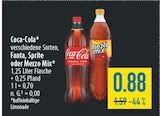 Aktuelles Coca-Cola, Fanta, Sprite oder Mezzo Mix Angebot bei diska in Freital ab 0,88 €