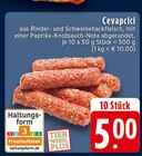 Cevapcici bei EDEKA im Prospekt "" für 5,00 €