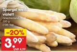 Aktuelles Spargel weiß violett Angebot bei Netto Marken-Discount in Heidelberg ab 3,99 €