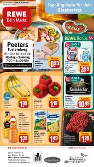Aktueller REWE Prospekt "Dein Markt" für Wesel Aktueller REWE Prospekt für Wesel mit Seiten