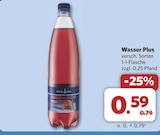 combi Esens - Wasser Plus Angebot im Prospekt Wasser Plus bei combi im Esens Prospekt für 0,59 €