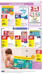 Offre Pampers dans le catalogue Carrefour Market du moment à la page 43