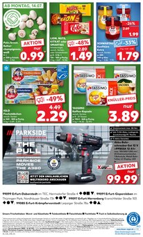 Kaffeevollautomat im Kaufland Prospekt "Aktuelle Angebote" mit 48 Seiten (Erfurt)
