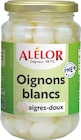 Oignons blancs aigres-doux - ALÉLOR - Intermarché Super Oignons blancs aigres-doux - ALÉLOR à 2,75 € dans le catalogue Intermarché Super