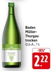 EDEKA - Baden Müller-Thurgau trocken Angebot im Prospekt Baden Müller-Thurgau trocken bei EDEKA im Prospekt "" für 2,22 €
