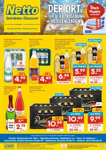 Fanta im aktuellen Netto Marken-Discount Prospekt (Dresden) Fanta im Netto Marken-Discount Prospekt "DER ORT, AN DEM DU IMMER AUSGEZEICHNETE PREISE FINDEST." mit 6 Seiten (Dresden)