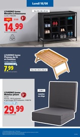 Meuble Chaussures Angebote im Prospekt "XXL GRAND FORMAT MINI PRIX" von Lidl auf Seite 63