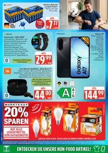 Marktkauf Prospekt der aktuellen Woche, gültig von 14.09.2026 bis 19.09.2026 Aktueller Marktkauf Prospekt "Top Angebote" mit 36 Seiten