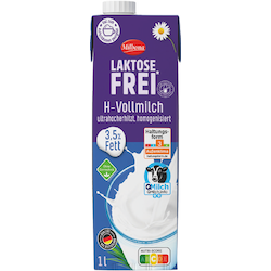 Laktosefreie H-Vollmilch