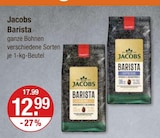 Barista im V-Markt Prospekt Barista von Jacobs im aktuellen V-Markt Prospekt für 12,99 €