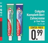 Komplett 8in1 Zahncreme von Colgate im aktuellen EDEKA Prospekt für 0,99 €