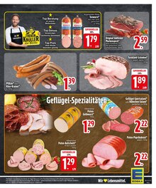 Pute im aktuellen EDEKA Prospekt (Augsburg) Pute im EDEKA Prospekt "Wir lieben Lebensmittel." mit 24 Seiten (Augsburg)