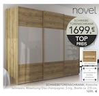 SCHWEBETÜRENSCHRANK im Angebot bei BRAUN Möbel-Center in Kirchheim SCHWEBETÜRENSCHRANK Angebote von novel bei BRAUN Möbel-Center Kirchheim für 1.699,00 €