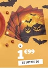 SERVIETTES X20 en promo chez Gifi SERVIETTES X20 dans le catalogue Gifi