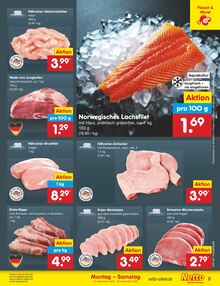 Lachs im Netto Marken-Discount Prospekt "Aktuelle Angebote" mit 54 Seiten (Rostock)