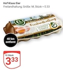 Aktuelles Eier Freilandhaltung Größe M Angebot bei GLOBUS in Siegen (Universitätsstadt) ab 3,33 €