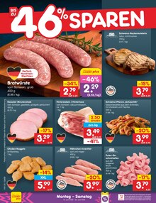 Bratwurst im Netto Marken-Discount Prospekt "Aktuelle Angebote" mit 68 Seiten (Bremen)