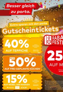 porta Möbel Prospekt der Woche "Besser gleich zu porta." Seite 2, 15.06.2025 bis 28.06.2025 für Wiedemar Aktueller porta Möbel Prospekt "Besser gleich zu porta." Seite 2 von 18 Seiten für Wiedemar