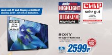 Fernseher 4K OLED-TV KD 65 AG8 bei HEM expert in Backnang Fernseher 4K OLED-TV KD 65 AG8 im Angebot bei HEM expert Backnang für 2.599,00 €