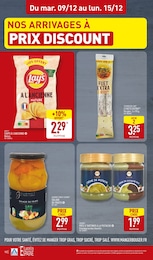 Prix et réduction Gâteaux apéritifs dans le prospectus Aldi en cours Offre Gâteaux apéritifs dans le catalogue Aldi du moment à la page 12