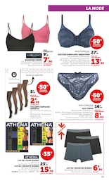 Offre Lingerie Femme dans le catalogue Super U du moment à la page 29