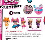 L.O.L surprise eye spy dans le catalogue La Grande Récré