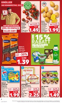 Aktueller Kaufland Prospekt "Aktuelle Angebote" Seite 2 von 50 Seiten für Ergolding