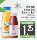 Smoothie, Shot oder Saft von innocent im aktuellen EDEKA Prospekt für 1,25 €