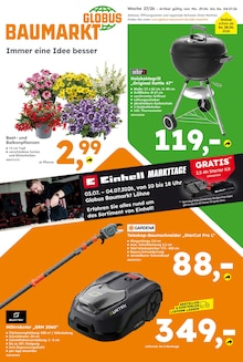 Globus-Baumarkt Prospekt Immer eine Idee besser mit 17 Seiten