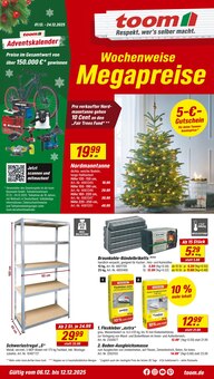 toom Baumarkt Obhausen Prospekt der aktuellen Woche, gültig von 06.12.2025 bis 12.12.2025 Aktueller toom Baumarkt Obhausen Prospekt "Respekt, wer's selber macht." mit 10 Seiten