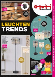 Aktueller Opti-Wohnwelt Gifhorn Prospekt Opti-Wohnwelt Gifhorn Prospekt "Leuchten Trends" mit 4 Seiten