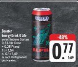 Energy Drink 4 Life im Angebot bei EDEKA in Gera Energy Drink 4 Life Angebote von Booster bei EDEKA Gera für 0,77 €