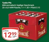 Aktuelle Tyskie Angebote bei GLOBUS in Krefeld Aktuelles Pils Angebot bei GLOBUS in Krefeld ab 12,99 €