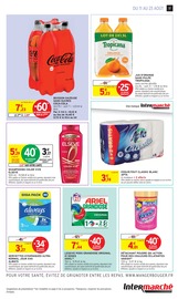 Promos Coca-Cola dans le catalogue "-50% DE REMISE IMMÉDIATE SUR LE 2ÈME" de Intermarché Super Coca-Cola en promo dans le catalogue Intermarché Super à la page 17