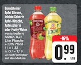 Apfel Zitrone, leichte Schorle Apfel-Kirsche, Apfelschorle oder Fruity Water von Gerolsteiner im aktuellen E center Prospekt für 0,99 €