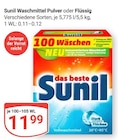 Waschmittel Pulver von Sunil im aktuellen GLOBUS Prospekt