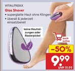 Glas Shaver von VITALMAXX im aktuellen Netto Marken-Discount Prospekt für 9,99 €