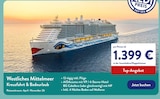 Westliches Mittelmeer Kreuzfahrt & Badeurlaub im ALDI Nord Prospekt Westliches Mittelmeer Kreuzfahrt & Badeurlaub  im aktuellen ALDI Nord Prospekt für 1.399,00 €