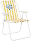 Chaise pliante - La Dolce Vita - Bazarland à Agen Chaise pliante - La Dolce Vita en promo chez Bazarland Agen à 11,99 €