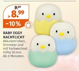 BABY EGGY NACHTLICHT im Müller Prospekt BABY EGGY NACHTLICHT von im aktuellen Müller Prospekt für 8,99 €