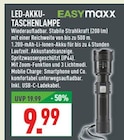 LED-Akku-Taschenlampe im Angebot bei Marktkauf in Herne LED-Akku-Taschenlampe Angebote von Easymaxx bei Marktkauf Herne für 9,99 €