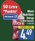 Zerup im EDEKA Prospekt Zerup von More Nutrition im aktuellen EDEKA Prospekt für 4,49 €