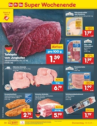 Netto Marken-Discount Haehnchenschenkel im Prospekt 