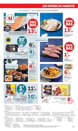 Promos Filet De Saumon dans le catalogue "SUPER U" de Super U Filet De Saumon en promo dans le catalogue Super U à la page 43