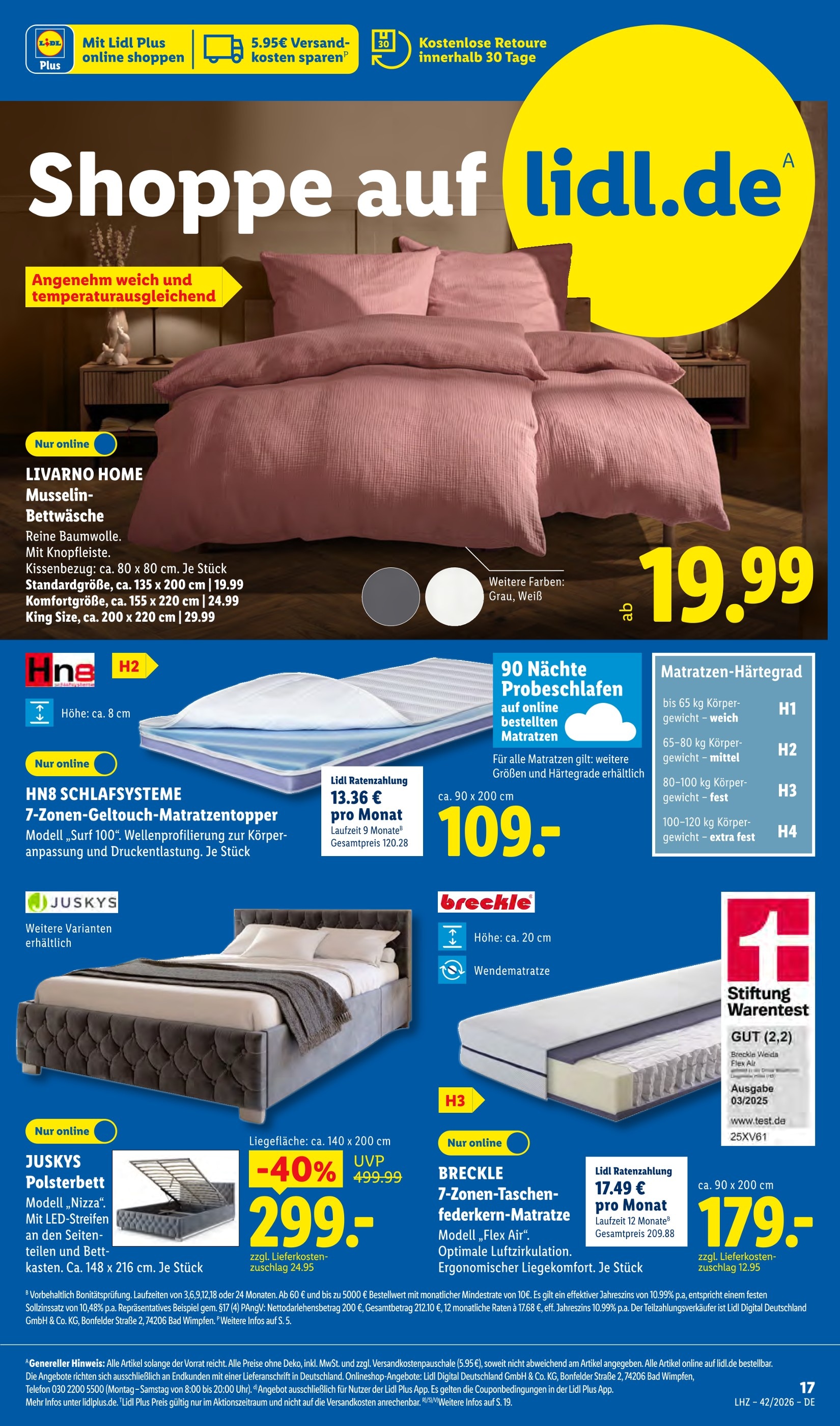 Lidl Bettwäsche Angebot ᐅ Finde den Preis im aktuellen Prospekt