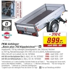 PKW-Anhänger „Basic plus 750 Kippdeichsel“ Angebote bei toom Baumarkt Wetzlar für 899,00 €