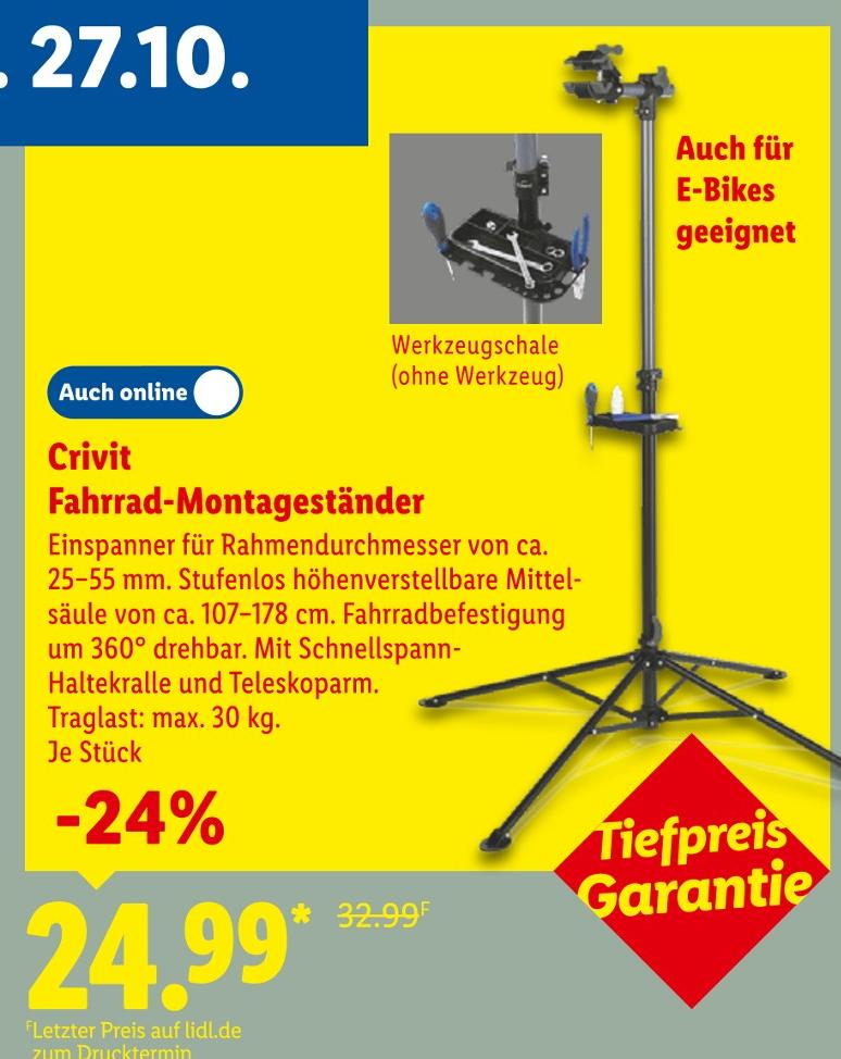 Fahrrad-Montageständer