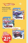 Fahrzeuge von Hot Wheels im aktuellen V-Markt Prospekt für 2,29 €